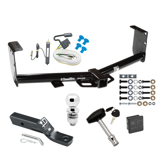 Trailer Tow Hitch For 07-21 Toyota Tundra Deluxe Package Wiring 2" Ball and Lock