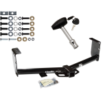 Trailer Tow Hitch For 07-21 Toyota Tundra w/ Security Lock Pin Key