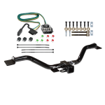 Trailer Tow Hitch For 13-17 Buick Enclave Chevy Traverse GMC Acadia w/ Wiring Harness Kit