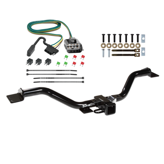 Trailer Tow Hitch For 13-17 Buick Enclave Chevy Traverse GMC Acadia w/ Wiring Harness Kit