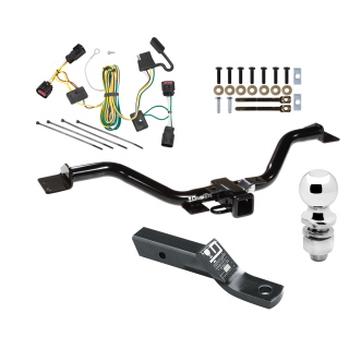 Trailer Tow Hitch For 08-12 Buick Enclave Chevy Traverse Complete Package w/ Wiring and 2" Ball