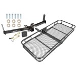 Trailer Tow Hitch For 07-09 Suzuki XL-7 Basket Cargo Carrier Platform Hitch Lock and Cover