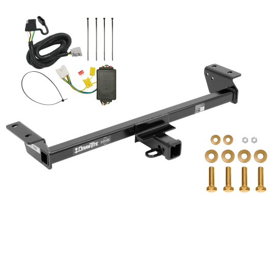 Trailer Tow Hitch For 16-22 Lexus RX350 16-21 RX450h w/ Wiring Harness Kit