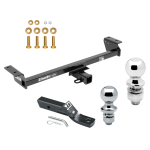 Trailer Tow Hitch For 16-22 Lexus RX350 16-21 RX450h Receiver w/ 1-7/8" and 2" Ball