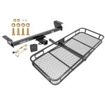 Trailer Tow Hitch For 16-22 Lexus RX350 16-21 RX450h Basket Cargo Carrier Platform Hitch Lock and Cover