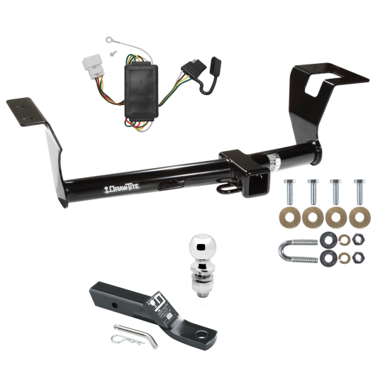 Trailer Tow Hitch For 07-11 Honda CR-V Complete Package w/ Wiring and 2" Ball