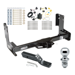 Trailer Tow Hitch For 14-22 Mercedes-Benz Sprinter 2500 3500 Complete Package w/ Wiring and 1-7/8" Ball without Factory Step Bumper