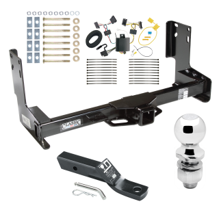 Trailer Tow Hitch For 07-22 Mercedes-Benz Freightliner Sprinter 2500 3500 07-09 Dodge Sprinter 3500 Complete Package w/ Wiring and 2" Ball