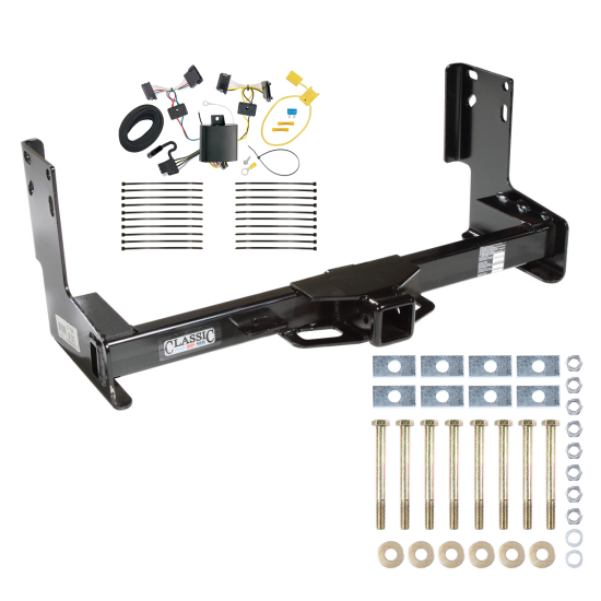 Trailer Tow Hitch For 07-22 Mercedes-Benz Freightliner Sprinter 2500 3500 07-09 Dodge Sprinter 3500 w/ Wiring Harness Kit