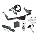 Trailer Tow Hitch For 07-10 Chevy Silverado GMC Sierra 2500 3500 HD Deluxe Package Wiring 2" Ball and Lock