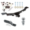 Trailer Tow Hitch For 05-09 Hyundai Tucson Complete Package w/ Wiring and 1-7/8" Ball