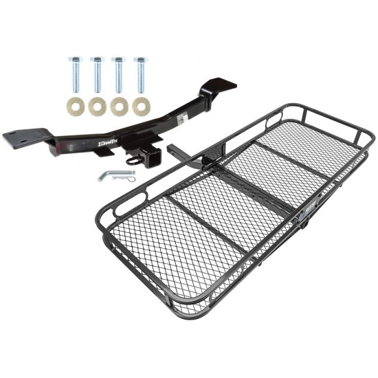 Trailer Tow Hitch For 05-10 Hyundai Tucson 05-10 KIA Sportage Basket Cargo Carrier Platform w/ Hitch Pin