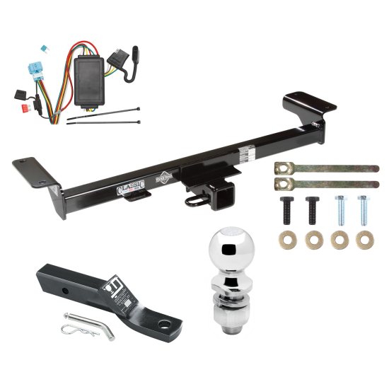 Trailer Tow Hitch For 07-09 Acura RDX Complete Package w/ Wiring and 2" Ball