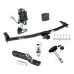 Trailer Tow Hitch For 03-08 Honda Pilot 01-06 Acura MDX Deluxe Package Wiring 2" Ball and Lock