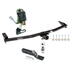 Trailer Tow Hitch For 03-08 Honda Pilot 01-06 Acura MDX Complete Package w/ Wiring and 2" Ball