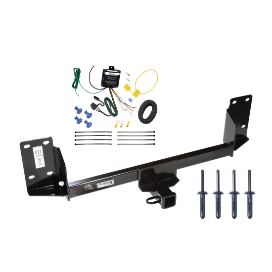 Trailer Hitch w/ Wiring For 07-14 BMW X5 Except M Sport Package Class 4 2" Tow Receiver Tekonsha