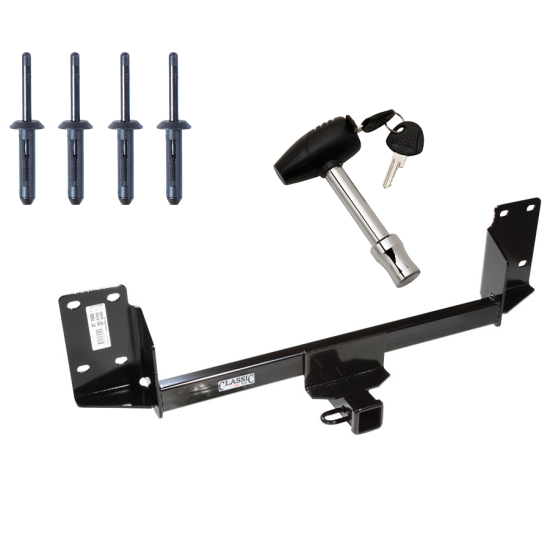 Trailer Tow Hitch For 07-18 BMW X5 w/ Security Lock Pin Key