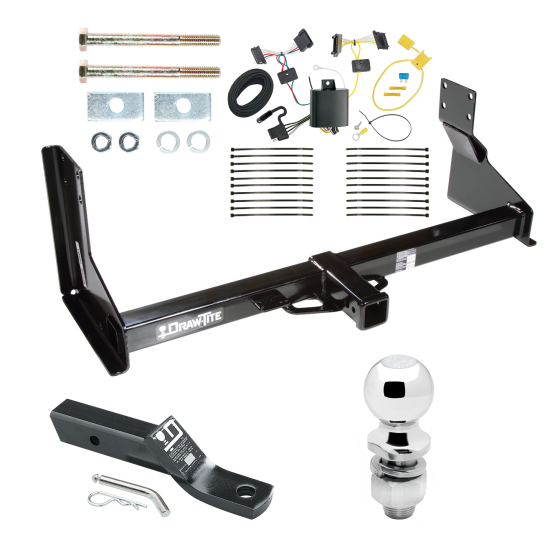 Trailer Tow Hitch For 14-22 Mercedes-Benz Freightliner Sprinter 2500 3500 Complete Package w/ Wiring and 2" Ball