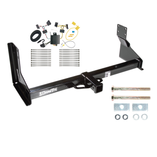 Trailer Tow Hitch For 07-13 Mercedes-Benz Freightliner 07-09 Dodge Sprinter 2500 3500 w/ Wiring Harness Kit with factory step bumper