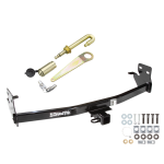 Trailer Tow Hitch For 04-12 Chevy Colorado GMC Canyon Class 3 2" Towing Receiver w/ J-Pin Anti-Rattle Lock