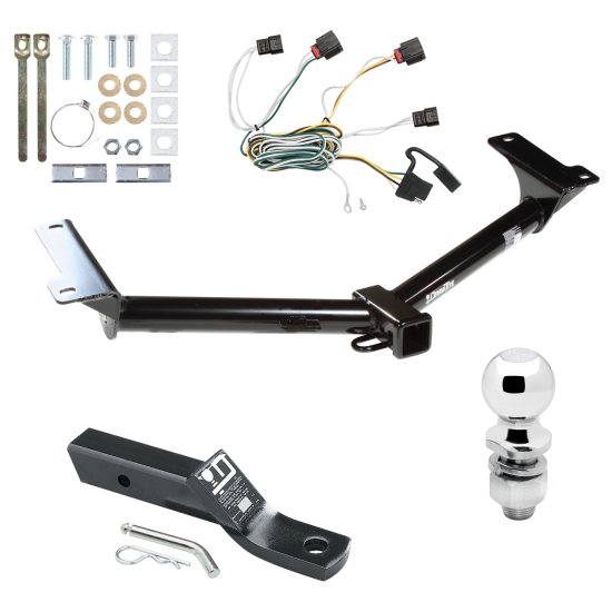 Trailer Tow Hitch For 2010 Dodge Journey Complete Package w/ Wiring and 2" Ball