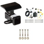 Trailer Tow Hitch For 12-17 Volkswagen Tiguan w/ Wiring Harness Kit