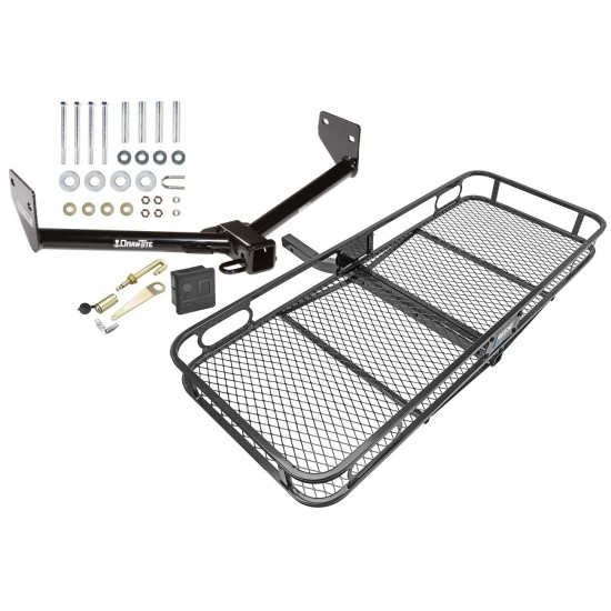 Trailer Tow Hitch For 03-11 Honda Element Basket Cargo Carrier Platform Hitch Lock and Cover