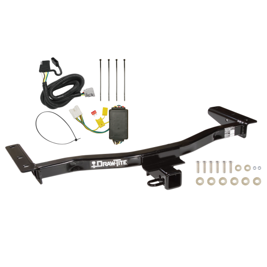 Trailer Tow Hitch For 10-12 Lexus RX350 13-15 Exc F Sport 10-15 RX450h w/ Wiring Harness Kit