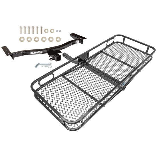 Trailer Tow Hitch For 10-15 Lexus RX350 Except F Sport 10-15 RX450h Basket Cargo Carrier Platform w/ Hitch Pin