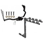 Trailer Tow Hitch w/ 4 Bike Rack For 10-13 Ford Trasit Connect tilt away adult or child arms fold down carrier