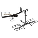 Trailer Tow Hitch For 10-16 Cadillac SRX Platform Style 2 Bike Rack w/ Anti Rattle Hitch Lock