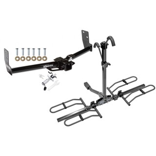 Trailer Tow Hitch For 10 16 Cadillac SRX Platform Style 2 Bike Rack w Anti Rattle Hitch Lock TrailerJacks