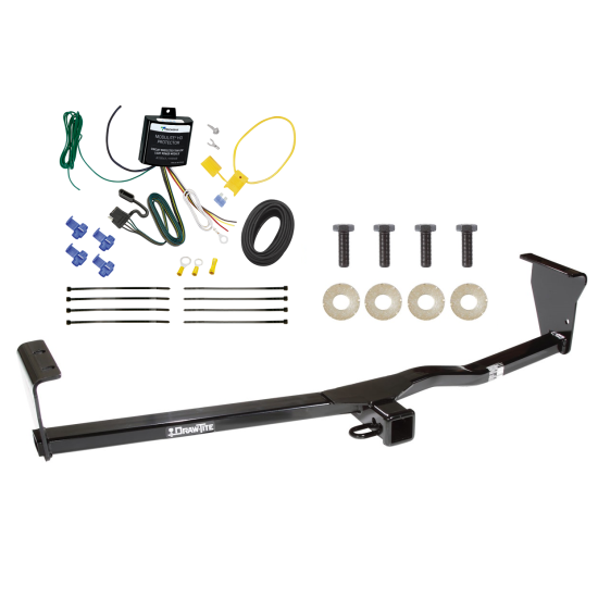 Trailer Tow Hitch For 11-13 KIA Sorento SX V6 without Factory Tow Package w/ Wiring Harness Kit