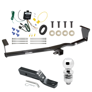 Trailer Tow Hitch For 11-13 KIA Sorento SX V6 without Factory Tow Package w/ Wiring and 2" Ball