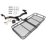 Trailer Tow Hitch For 09-10 Ford Edge Sport Basket Cargo Carrier Platform Hitch Lock and Cover