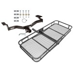 Trailer Tow Hitch For 09-10 Ford Edge Sport Basket Cargo Carrier Platform w/ Hitch Pin