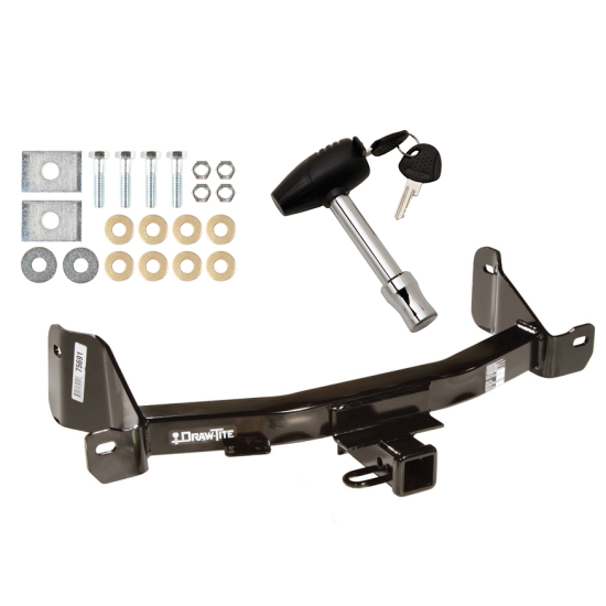 Trailer Tow Hitch For 09-14 Ford F-150 w/ Security Lock Pin Key