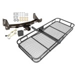 Trailer Tow Hitch For 09-14 Ford F-150 Basket Cargo Carrier Platform Hitch Lock and Cover 