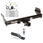 Trailer Tow Hitch For 14-21 Jeep Grand Cherokee 22-23 WK Complete Package w/ Wiring and 1-7/8" Ball.