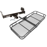 Trailer Tow Hitch For 11-21 Jeep Grand Cherokee 22-23 WK Basket Cargo Carrier Platform w/ Hitch Pin