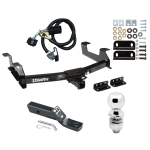 Trailer Tow Hitch For 11-14 Chevy GMC Silverado Sierra 2500 3500 HD Complete Package w/ Wiring and 2" Ball