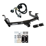 Trailer Tow Hitch For 11-14 Chevy GMC Silverado Sierra 2500 3500 HD w/ Wiring Harness Kit