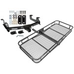 Trailer Tow Hitch For 11-14 Chevy Silverado GMC Sierra 2500HD 3500HD Basket Cargo Carrier Platform w/ Hitch Pin