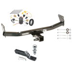 Trailer Tow Hitch For 07-10 Jeep Compass 07 Patriot Complete Package w/ Wiring and 1-7/8" Ball