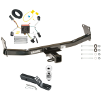 Trailer Tow Hitch For 11-17 Jeep Compass Complete Package w/ Wiring and 2" Ball