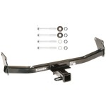 Trailer Tow Hitch For 07-17 Jeep Compass Jeep Patriot Platform Style 2 Bike Rack w/ Anti Rattle Hitch Lock