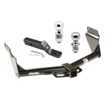 Trailer Tow Hitch For 11-24 Dodge Durango 14-21 Jeep Grand Cherokee EcoDiesel Receiver w/ 1-7/8" and 2" Ball