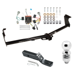 Trailer Tow Hitch For 11-16 Nissan Quest Complete Package w/ Wiring and 2" Ball