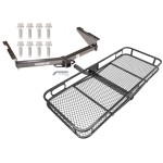 Trailer Hitch For 12-22 Nissan NV1500 NV2500 NV3500 Basket Cargo Carrier Platform w/ Hitch Pin