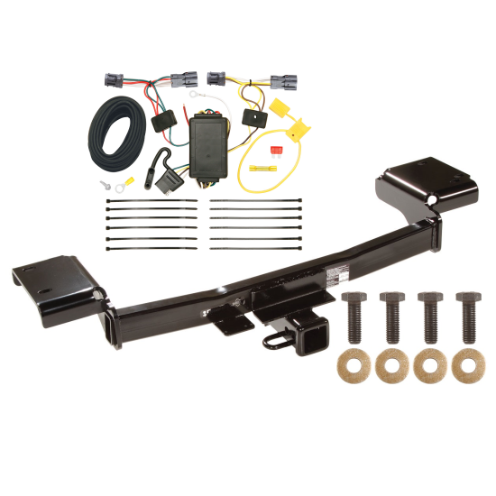 Trailer Tow Hitch For 10-15 Hyundai Tuscon w/ Wiring Harness Kit